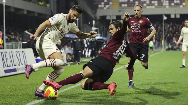 Hasil Liga Italia: Tekuk Salernitana, AC Milan Dekati Napoli di Puncak Klasemen!